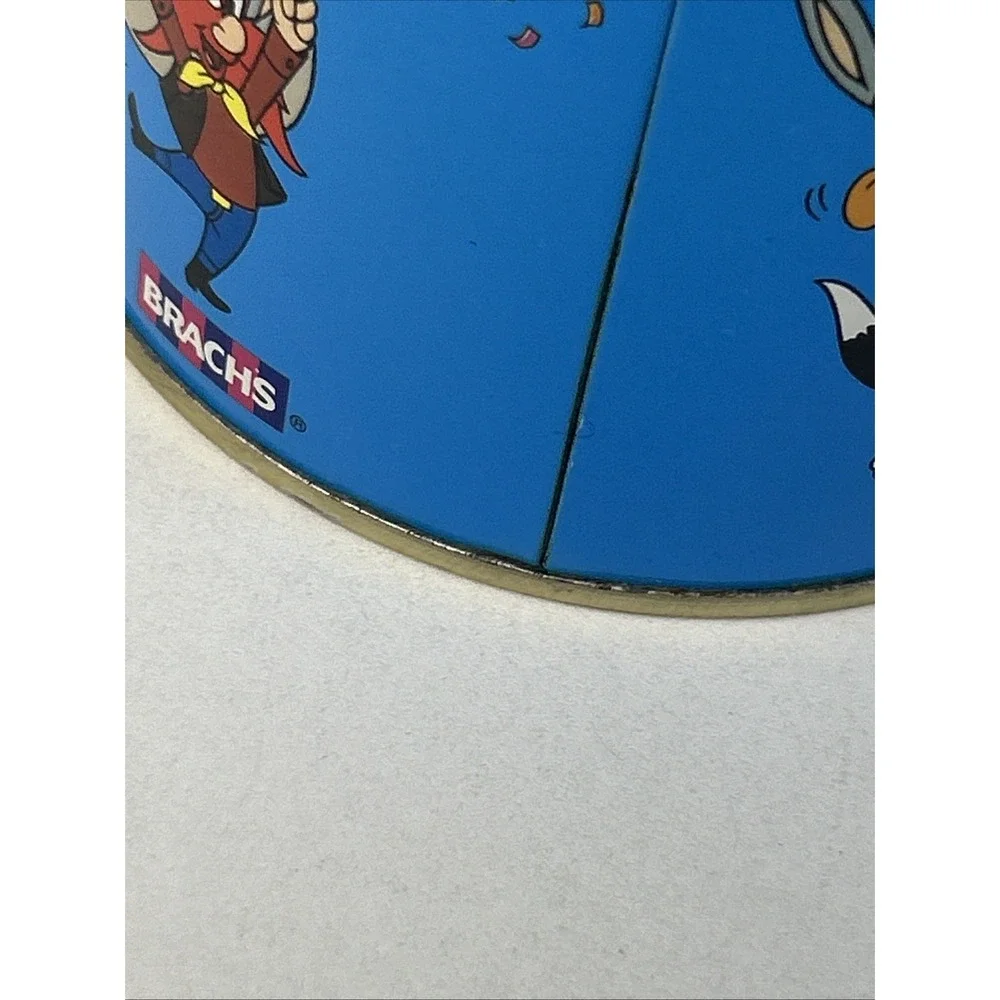 VTG 1989 Bugs Bunny 50th Birthday Tin Looney Tunes Brachs Jelly Bean England EUC